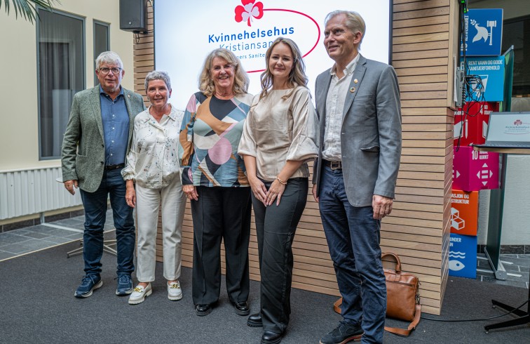 Åpning av Kvinnehelsehuset i Kristiansand med ordfører