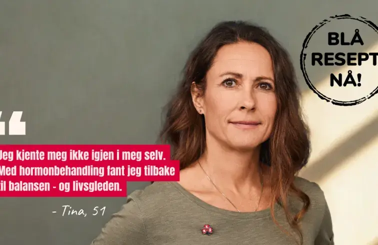 Hormonbehandling for overgangsplager p&aring; bl&aring; resept - opprop