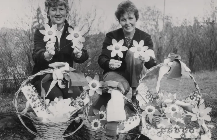 Salg av maiblomst - historisk