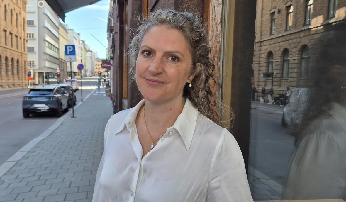 Kristin Kruse fra Juridiske dokumenter samarbeider med Sanitetskvinnene