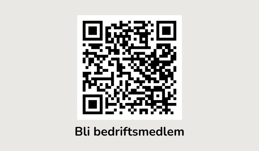 QR kode bli bedriftsmedlem