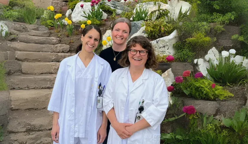 Kvinnelige forskere som skal forske p&aring; overgangsalder