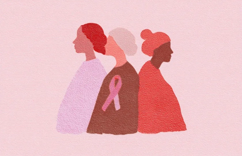 Illustrasjon studie brystkreft og vulvakreft