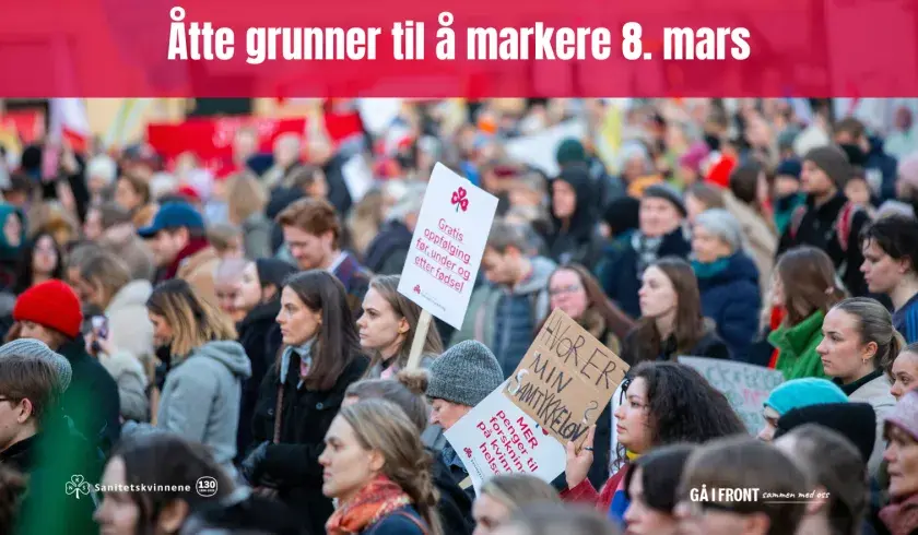 8 grunner til &aring; markere 8. mars
