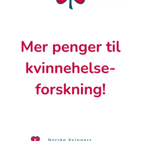 Mer penger til kvinnehelseforskning