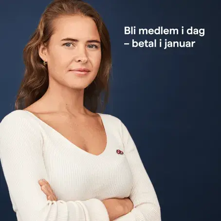 Bli medlem i dag, betal i januar