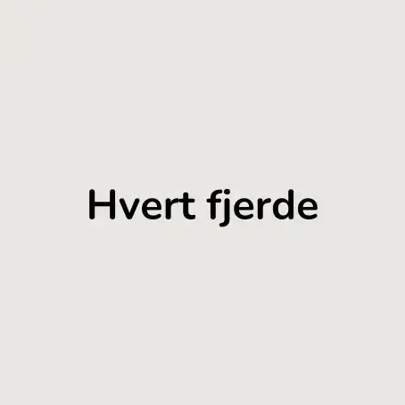 Hvert fjerde drap