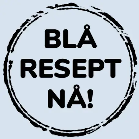 Bl&aring;resept for hormonbehandling for overgangsplager