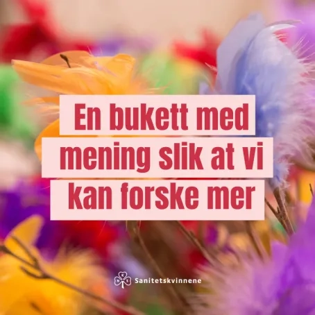 Fastelavnsris - bukett med mening